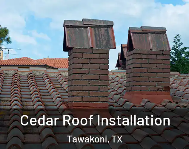  Cedar Roof Installation Tawakoni, TX