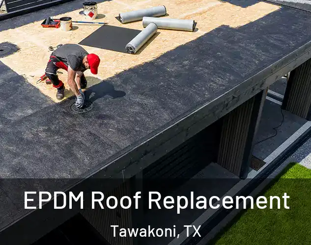  EPDM Roof Replacement Tawakoni, TX