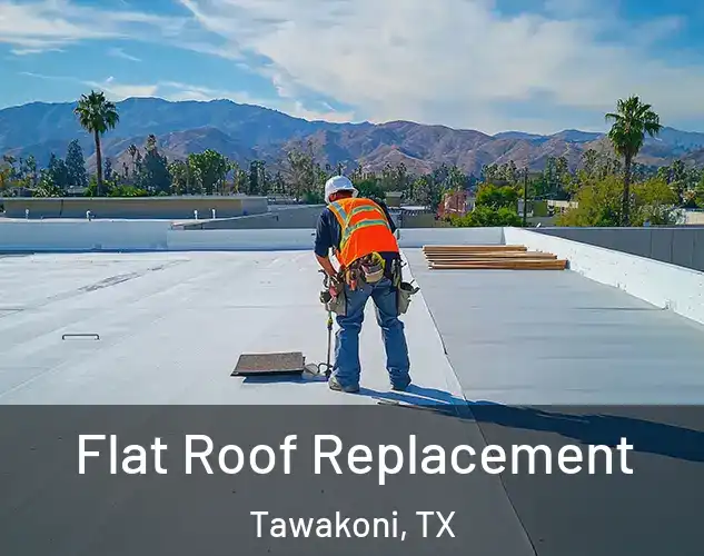  Flat Roof Replacement Tawakoni, TX