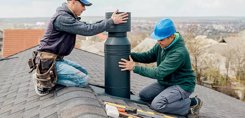 Chimney Flashing Replacement for Storm Damage in Tawakoni
