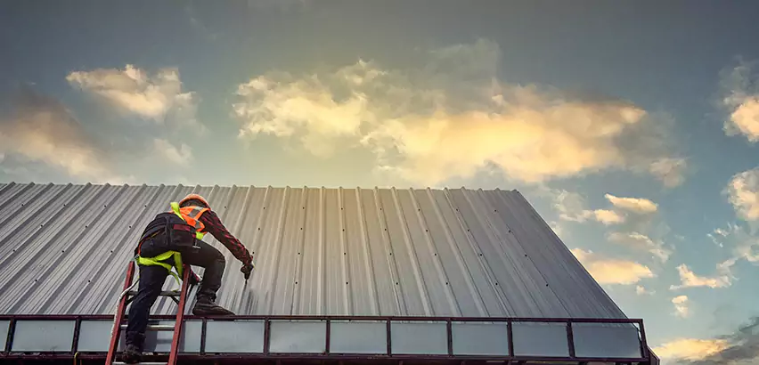 Commercial Built-Up Roof Installation in Tawakoni