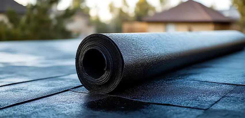 Rubber Flat Roof Replacement in Tawakoni