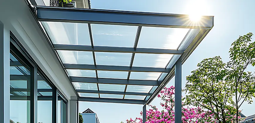 Glass Patio Roof Installation in Tawakoni