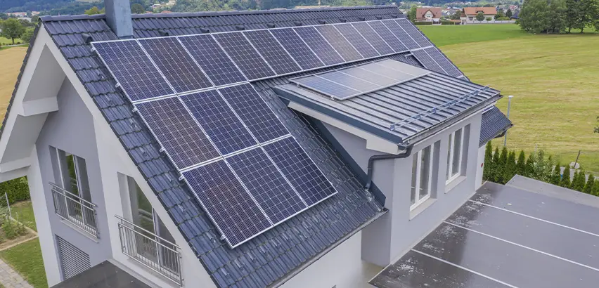 Residential Solar Roof Installation in Tawakoni