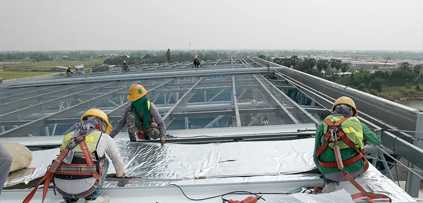 Commercial Roof Installation in Tawakoni