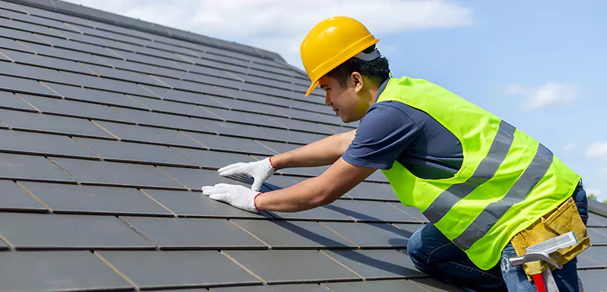 Slipped Slate Repair in Tawakoni