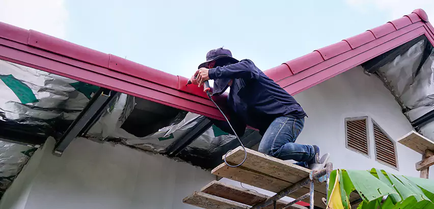 Residential Wind Damage Roof Repair in Tawakoni