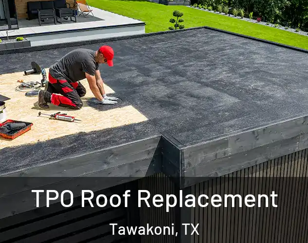  TPO Roof Replacement Tawakoni, TX